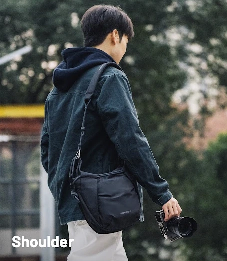 PGYTECH OneGo Rope Strap - The Casual Stroll หรือการสะพายไหล่ข้างเดียว