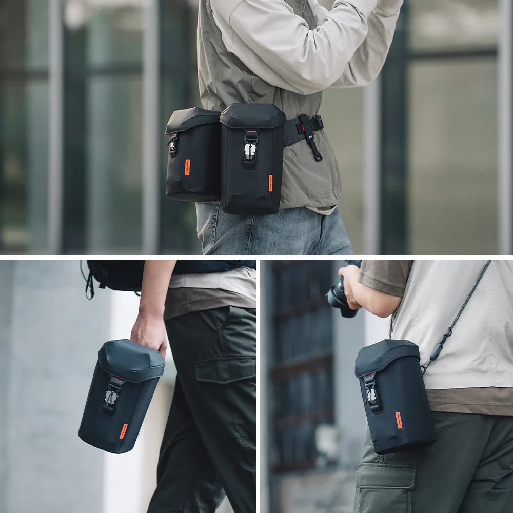 PGYTECH Lens Case พกพาสะดวก 3 รูปแบบ ตอบโจทย์ทุกสไตล์