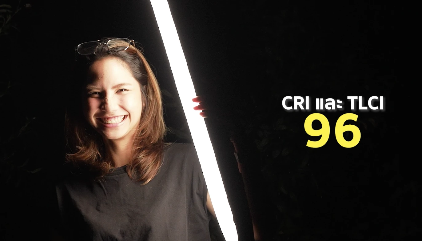 ไฟแท่งเป่าลม Nicefoto Air Tube Light แสงนุ่ม สีตรง ไม่หลอกตา