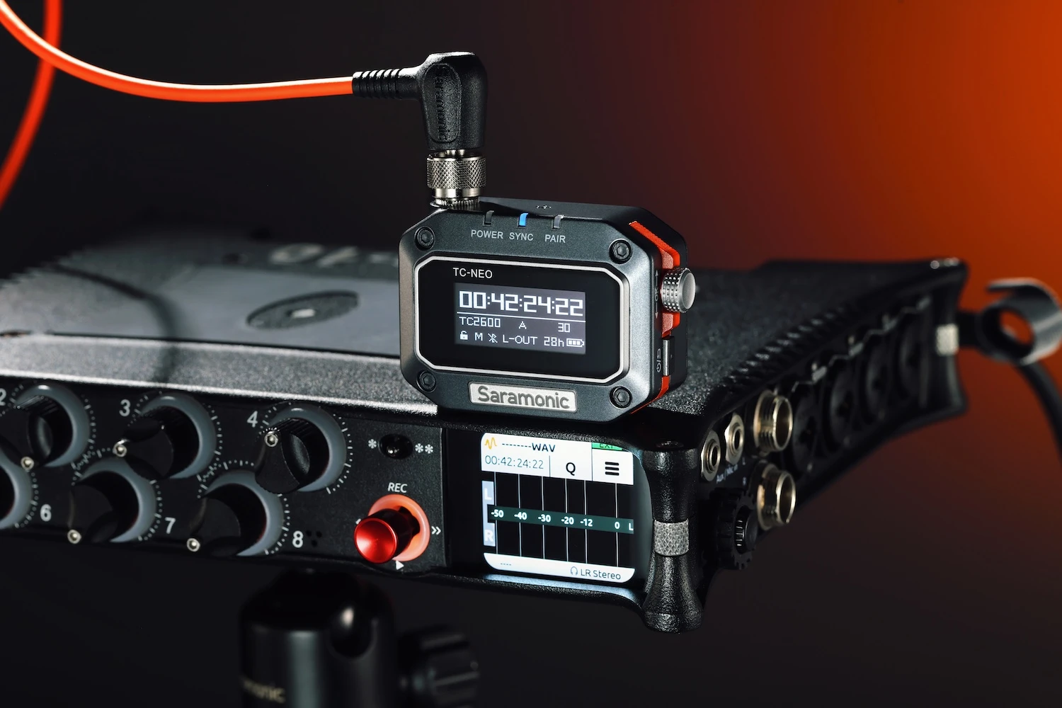 TC-NEO Timecode Generator คลาดเคลื่อนน้อยกว่า 1 เฟรมใน 48 ชั่วโมง