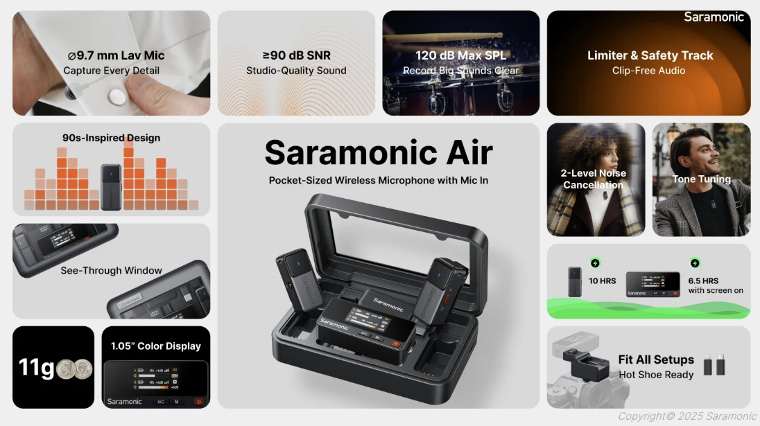 เจาะลึกฟีเจอร์ Saramonic Air 
